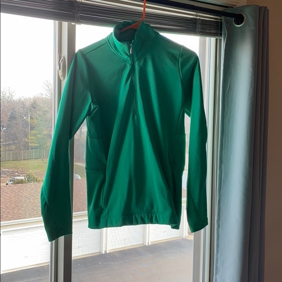 Nike Tops - Women’s Green Nike Golf Tour Performance Pullover